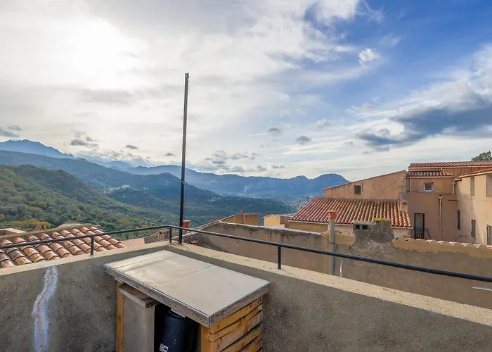 公寓 Di Mezzu - Proche Et Vue Montagnes 科尔巴拉